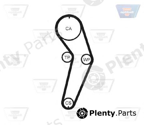  OPTIBELT part ZRK1317 Timing Belt
