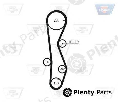  OPTIBELT part ZRK1454 Timing Belt