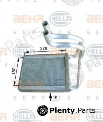  HELLA part 8FH351315-241 (8FH351315241) Heat Exchanger, interior heating