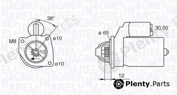  MAGNETI MARELLI part MSN8060 Starter