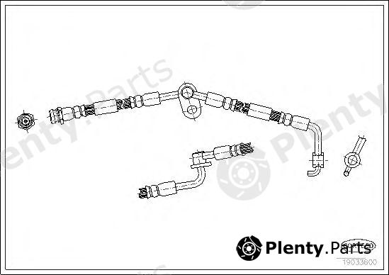  CORTECO part 19033600 Brake Hose