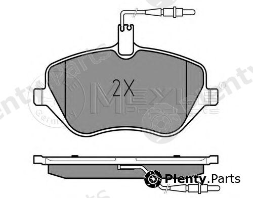  MEYLE part 0252413317/W (0252413317W) Brake Pad Set, disc brake