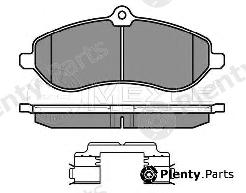  MEYLE part 0252459518/W (0252459518W) Brake Pad Set, disc brake