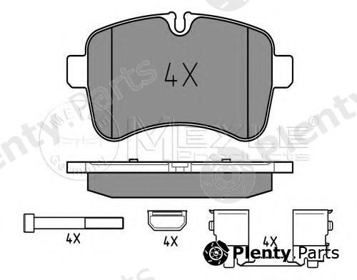  MEYLE part 0252923221 Brake Pad Set, disc brake