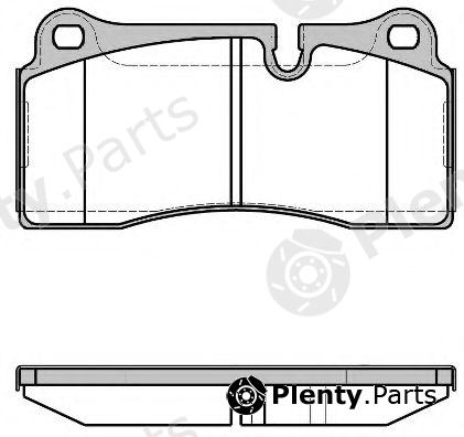  REMSA part 0983.40 (098340) Brake Pad Set, disc brake