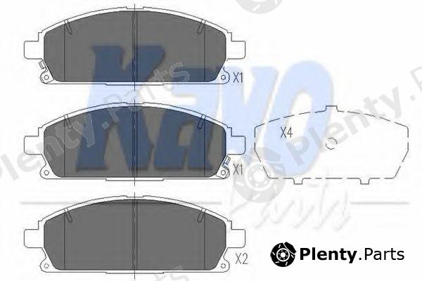  KAVO PARTS part KBP6515 Brake Pad Set, disc brake