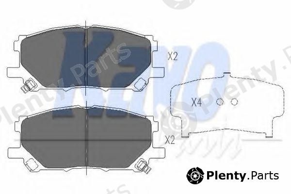  KAVO PARTS part KBP9080 Brake Pad Set, disc brake