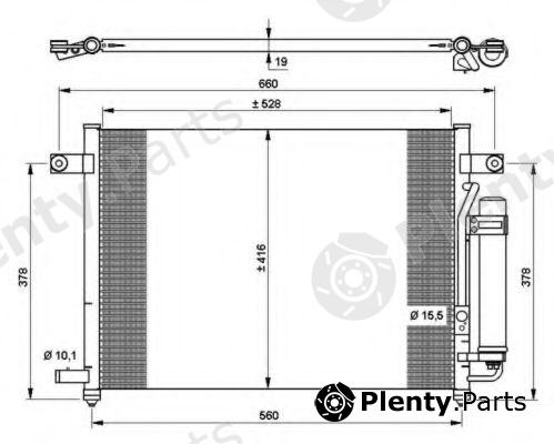  NRF part 35767 Condenser, air conditioning