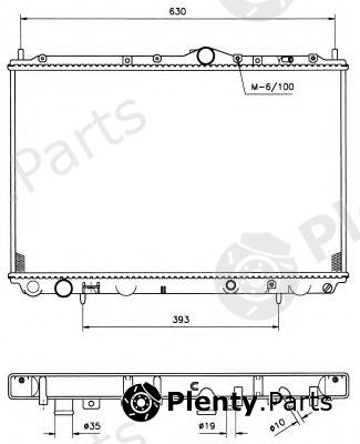  NRF part 509517 Radiator, engine cooling