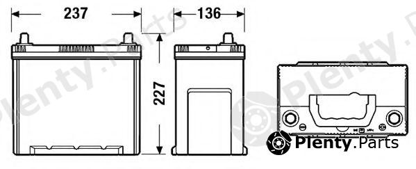  TUDOR part TA456 Starter Battery