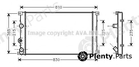  AVA QUALITY COOLING part RTA2276 Radiator, engine cooling