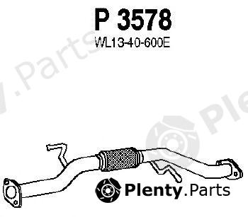  FENNO part P3578 Exhaust Pipe