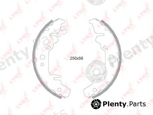 LYNXauto part BS4401 Brake Shoe Set