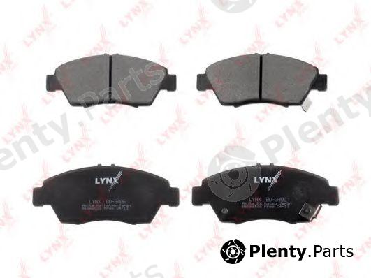  LYNXauto part BD3406 Brake Pad Set, disc brake
