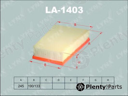  LYNXauto part LA1403 Air Filter