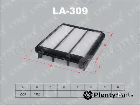  LYNXauto part LA309 Air Filter