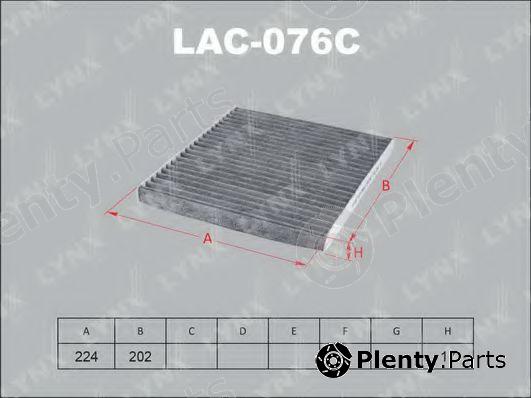  LYNXauto part LAC076C Filter, interior air
