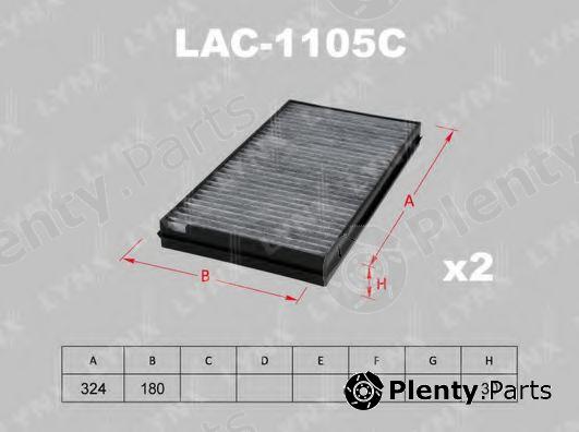  LYNXauto part LAC1105C Filter, interior air