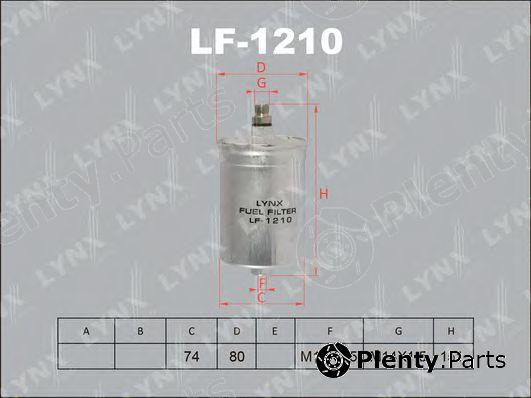  LYNXauto part LF1210 Fuel filter