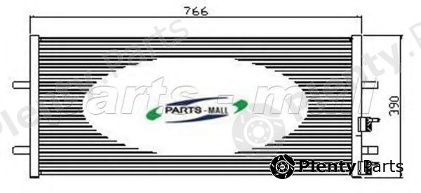  PARTS-MALL part PXNC2-019 (PXNC2019) Condenser, air conditioning