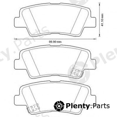  JURID part 572629J Brake Pad Set, disc brake