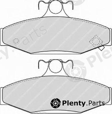 FERODO part FDB1157 Brake Pad Set, disc brake