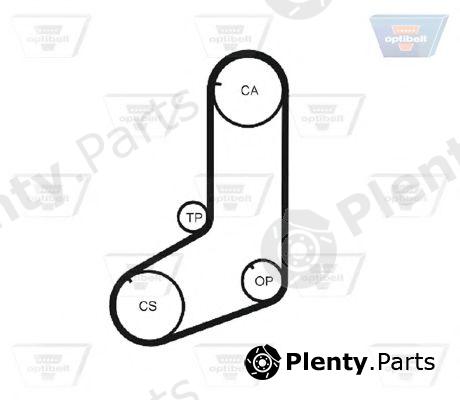  OPTIBELT part ZRK1174 Timing Belt