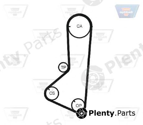  OPTIBELT part ZRK1175 Timing Belt