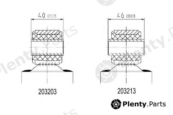  AL-KO part 2320G Shock Absorber