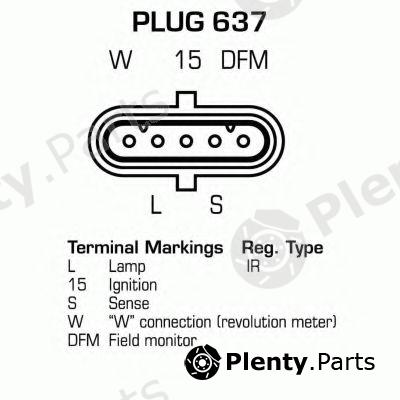  DELCO REMY part DRB2390X Alternator