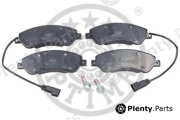  OPTIMAL part 12338 Brake Pad Set, disc brake