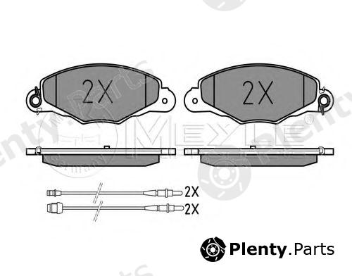  MEYLE part 0252313518/W (0252313518W) Brake Pad Set, disc brake