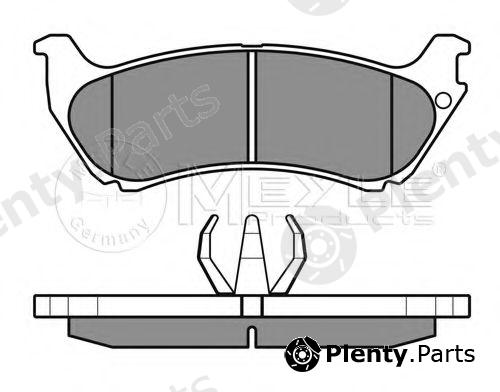  MEYLE part 0252319017/PD (0252319017PD) Brake Pad Set, disc brake