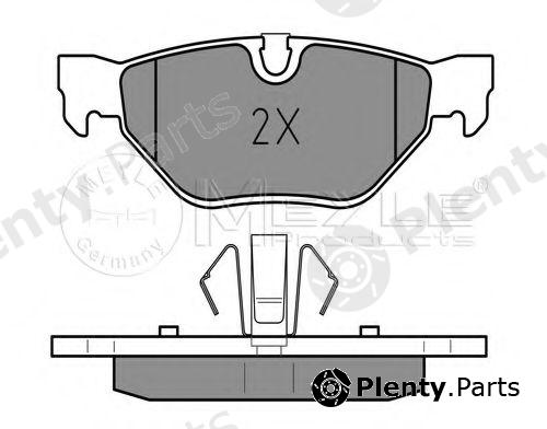  MEYLE part 0252392617 Brake Pad Set, disc brake