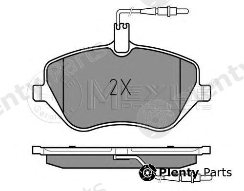  MEYLE part 0252413317/W (0252413317W) Brake Pad Set, disc brake