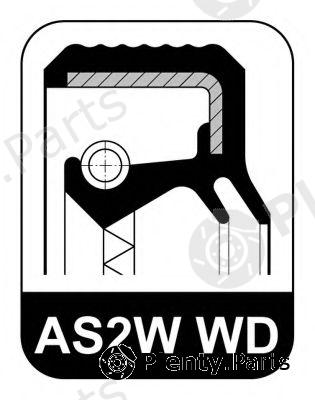  ELRING part 046.094 (046094) Shaft Seal, wheel hub