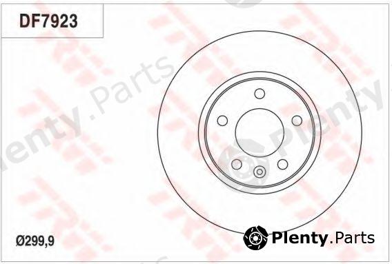  TRW part DF7923 Brake Disc
