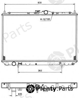  NRF part 519517 Radiator, engine cooling