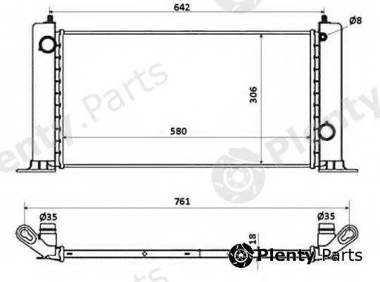  NRF part 53603 Radiator, engine cooling