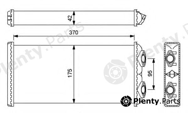  NRF part 54246 Heat Exchanger, interior heating