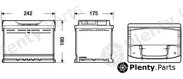  TUDOR part TA640 Starter Battery