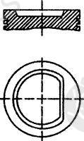  NÜRAL part 87-502807-00 (8750280700) Piston