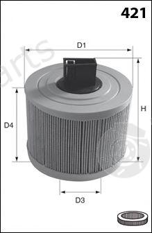  MECAFILTER part EL9201 Air Filter