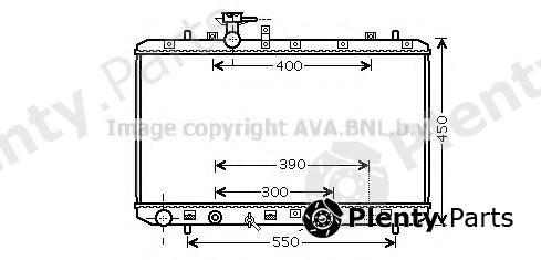  AVA QUALITY COOLING part SZA2085 Radiator, engine cooling
