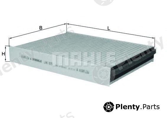  MAHLE ORIGINAL part LAK875 Filter, interior air