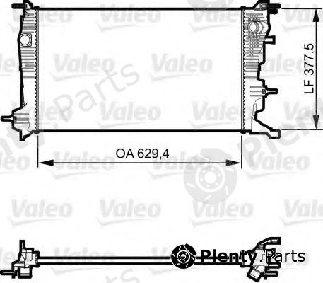  VALEO part 735607 Radiator, engine cooling