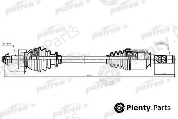  PATRON part PDS5531 Drive Shaft