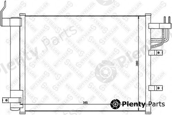  STELLOX part 10-45113-SX (1045113SX) Condenser, air conditioning