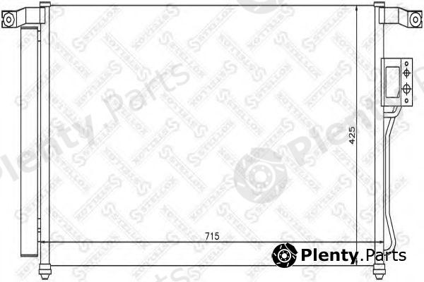  STELLOX part 10-45203-SX (1045203SX) Condenser, air conditioning