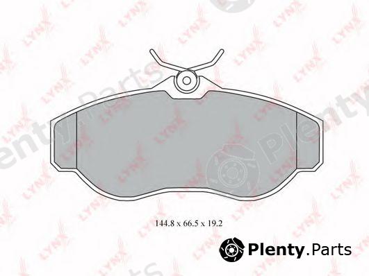  LYNXauto part BD-5002 (BD5002) Brake Pad Set, disc brake